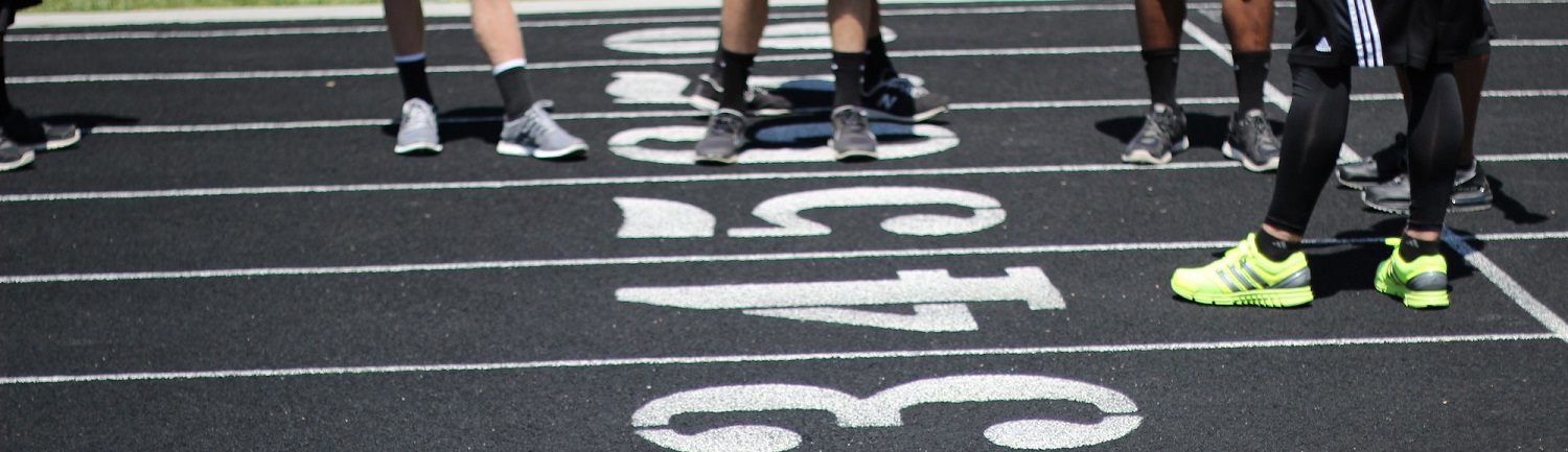 Klaar voor de start banner